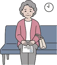 治療や薬局での待ち時間を減らしたい